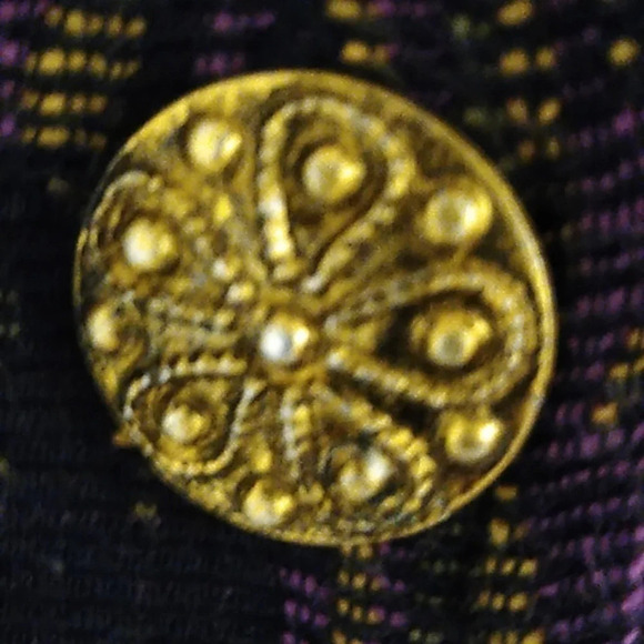 JULIA KIM Elevated boho. Art to wear appliqued, beaded, tapestry, boxy jacket. - Picture 5 of 8